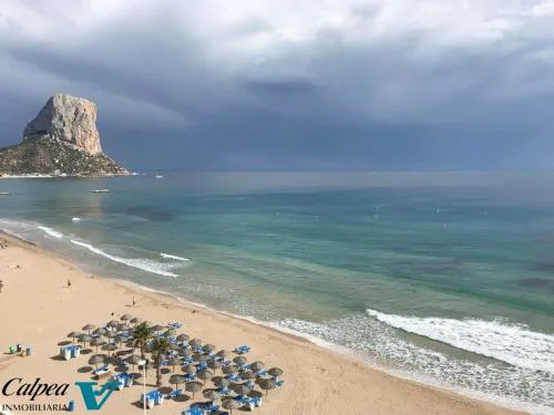 Nuevo Costa Blanca 7B Frontal Peñon & Sea View First Line Arenal Beach