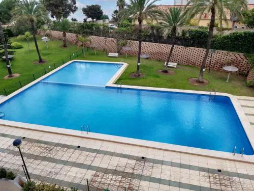 Spacious apartment in Calpe of 100 m² with shared pool!