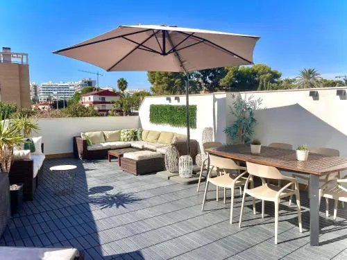 Gran terraza Muchavista San Juan Alicante