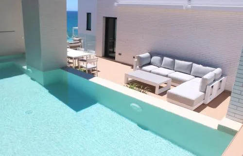Luxury penthouse with private pool
