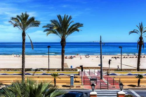 Playa primera linea Sunny in front of the sea