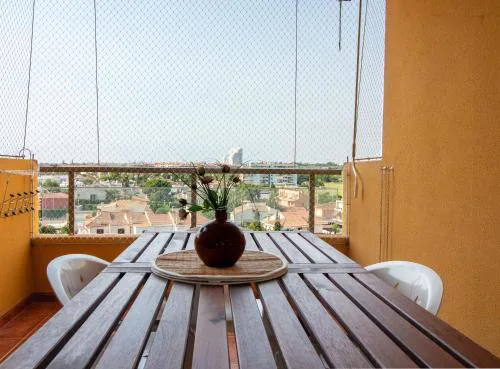 Global Vacacional, apartamento de una habitación en urbanización con piscina