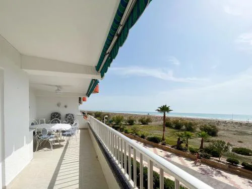 Global Vacacional, Apartamento en primera línea de playa, Canet de Berenguer