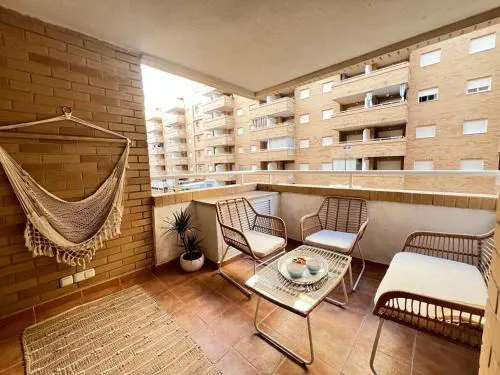 Paraiso en la playa con terraza