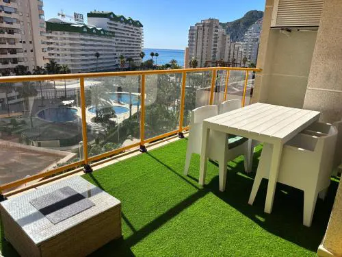 Calpe Ámbar Playa de la Fossa 1 habitación Piscina y Garaje