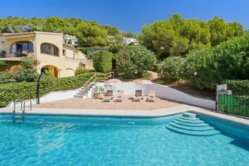 Spacious apartment in authentic villa Javea with amazing views