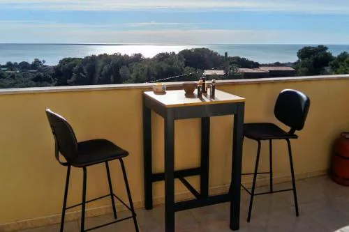 Attico mit Meerblick