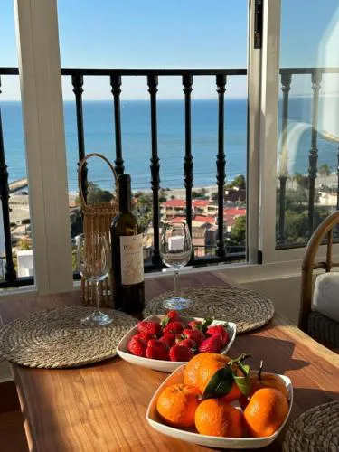 Appartement 3 chambres, piscine et vue mer
