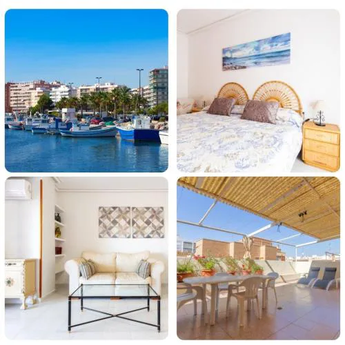 Ático BlueBay - Teletrabajo & Relax en Santa Pola