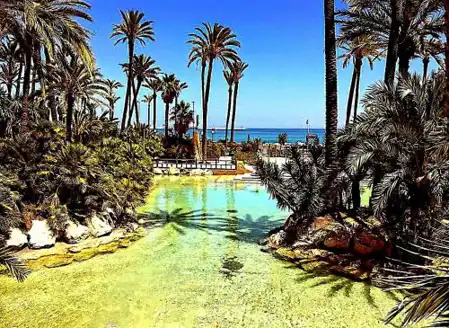 Santa Pola port, sea view, vista del mar