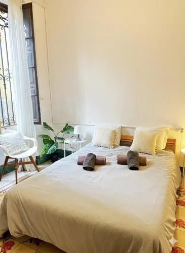 2-Habitación con Baño privado 1 cama de matrimonio