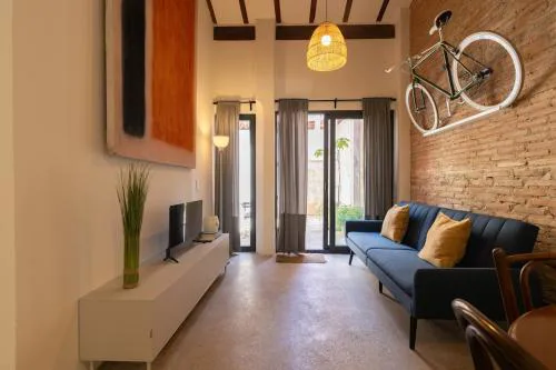 Apartamento para 4 huespedes con Patio y ducha Exterior