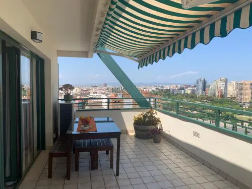Atico Ciudad de las Ciencias Terraza y parking