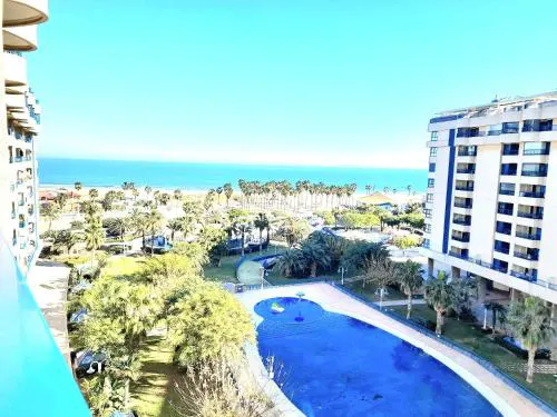 BEACH VALENCIA LUXURY D15-21 Apartment with terrace and sea views with two rooms