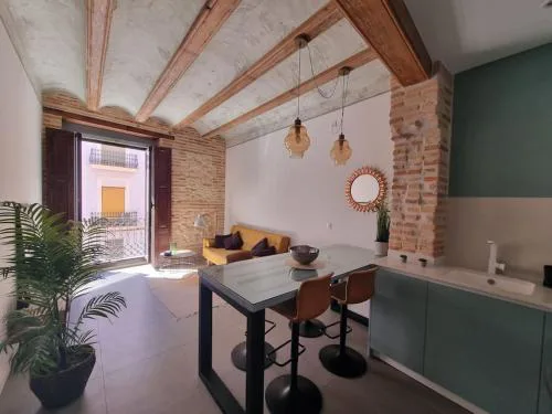 Céntrica y encantadora vivienda.