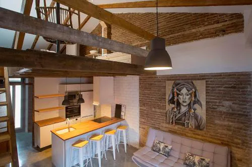 Cozy loft style apartment in El Cabanyal