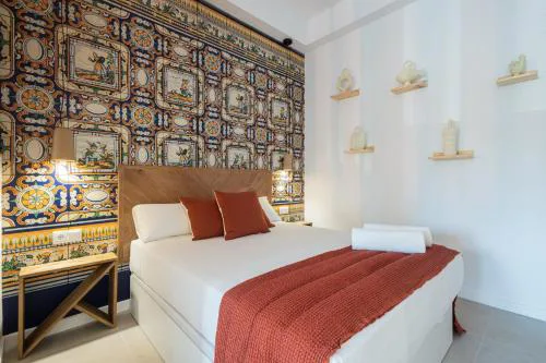 FLORIT FLATS - Stylish Valencia Ceramic Apartments with Free Bicycles by the Joaquin Sorolla Station