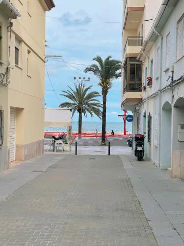 Casa junto al mar
