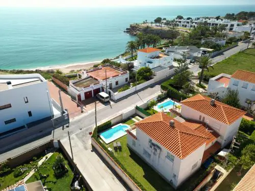 Casa Mar con piscina privada AA y Wi-Fi delante del mar.