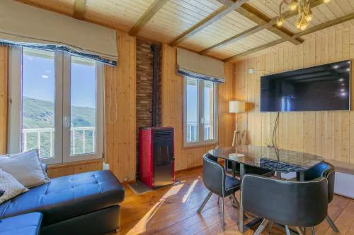 Sierra Nevada apartamento de madera muy cálido con buenas vistas y WiFi