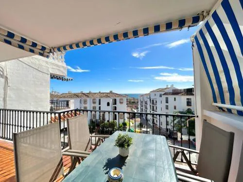 Apartamento en Mijas con terraza y vistas al mar