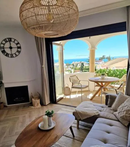 Modern Apartment with beautiful sea view in Mijas, El Chaparral