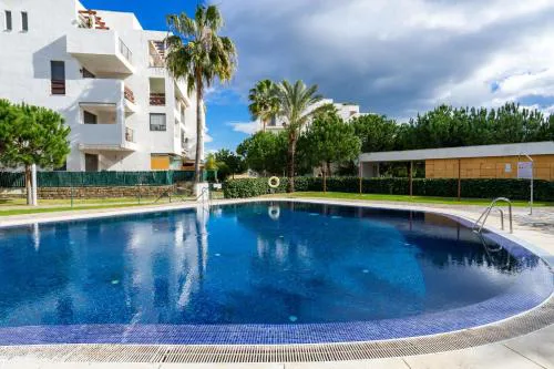 Poolfront garden apt by Costarentals - Ref 46
