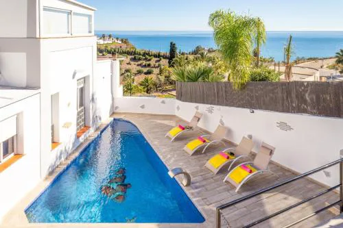 Villa Marrakech con Pisicina privada y vistas al mar by At Home Costa del Sol