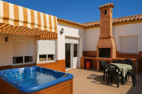 El Palmar Terraza y Jacuzzi exterior agua caliente cerca de la playa
