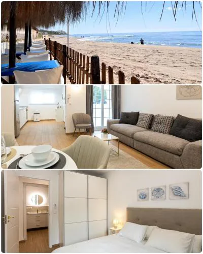NEW cozy, spacious & modern apt, 100m from the beach, restaurants, bars