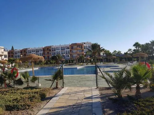 Beachfront apartment in Nautrist Resort
