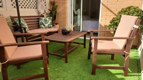 Suite privada con terraza chill out