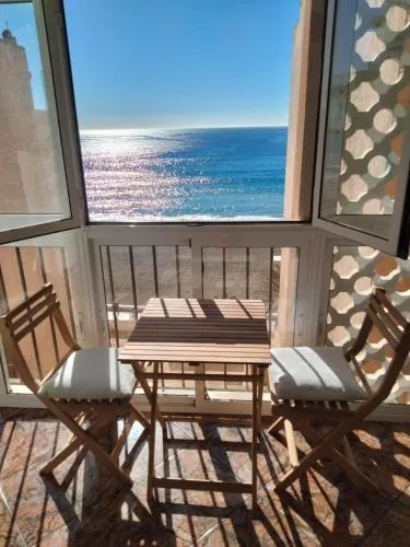 Vista playa zapillo