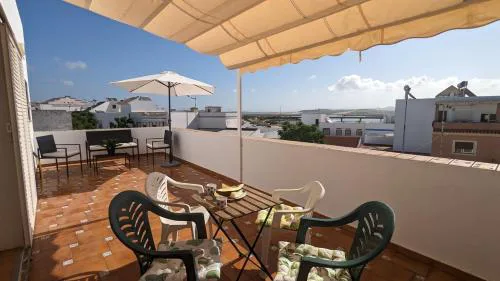 Levante Penthouse: Terrace by the Marshes