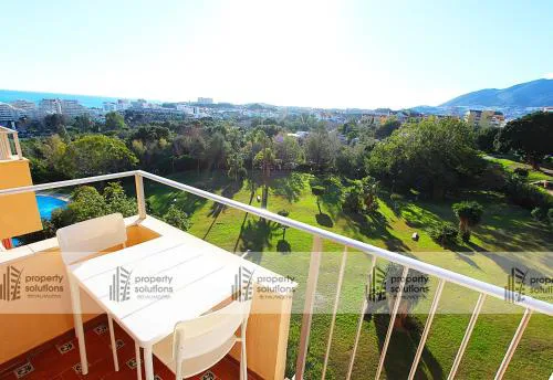 426 Estudio en Minerva Apartamentos - Vista al jardín - Piscina y Playa
