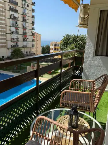 Beach Home - Apartamento con vistas al mar en Benalmadena