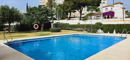 Beach Santa Ana, pool, 2 free parking, WiFi, 3 bedrooms, for 6-7 people, large terrace with Sea view