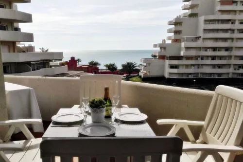 Benalbeach Apartment with Side Sea Views