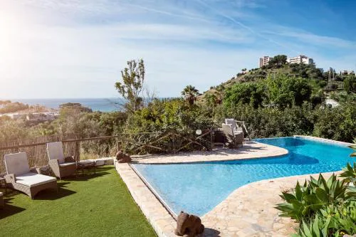 Moroccan Pool House with Seaview