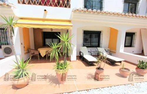 Pueblo Del Parque 3 - Terraza soleada con jardín - Piscina y Playa - Urbanización tranquila