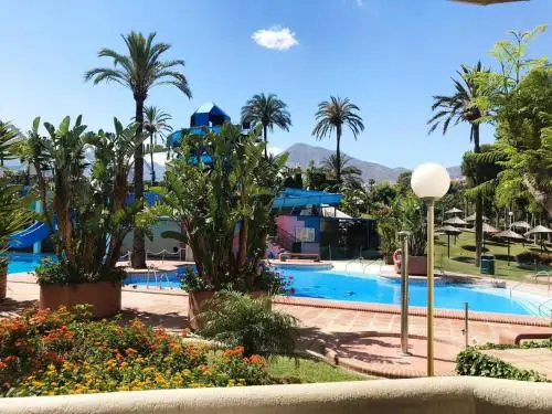 Sunny Apartment at Benal Beach Resort 4 Pools, Water Slides Steps from Beach
