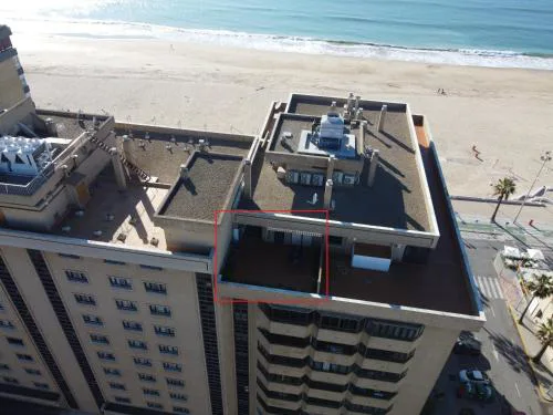 Ático primera línea de playa.