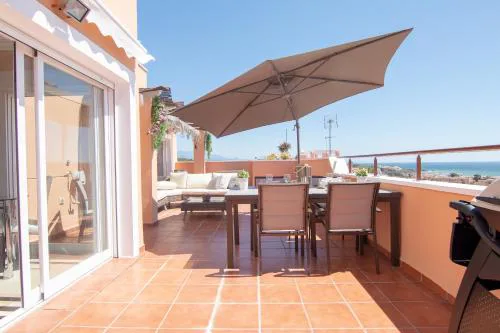2242-amazing penthouse 2terraces sea view