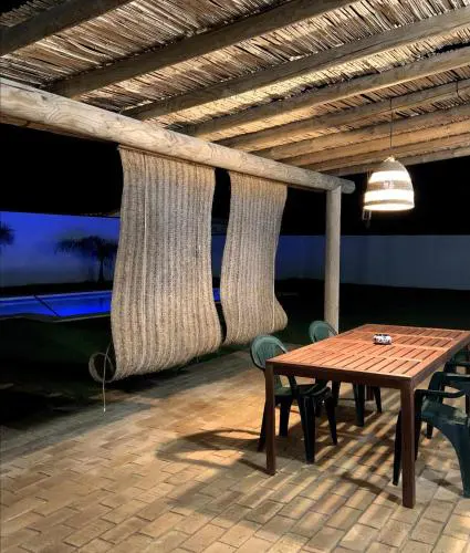 Las Casitas de la Barrosa con jardín y piscina