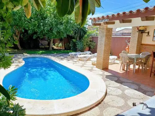 Villa con piscina