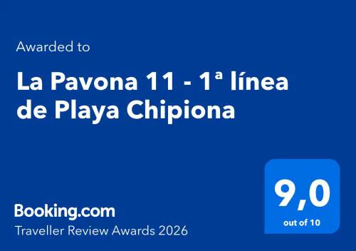 La Pavona 11 - 1ª línea de Playa Chipiona