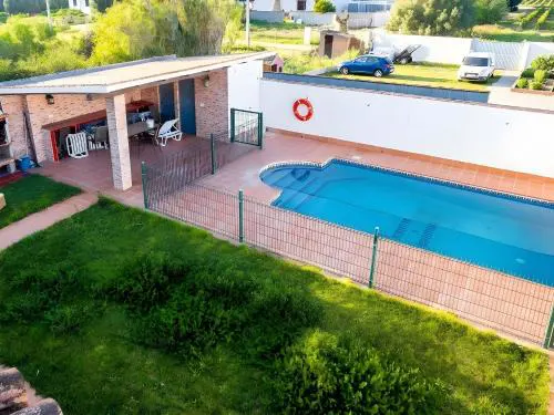 Chalet con Piscina Privada Vallada Terraza y Barbacoan Conil