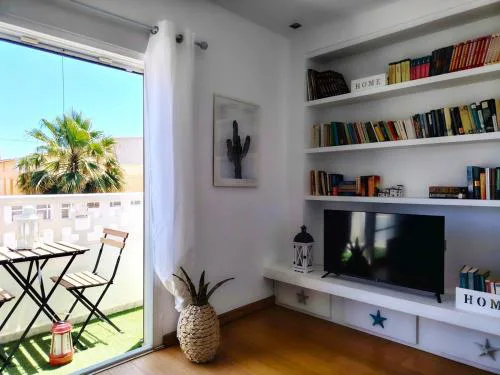 Cabo de Gata Suites a 1 min de la playa, 2 Hab y terraza