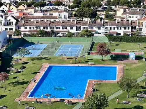 GATU Villa Soleá parking, piscina, pistas tenis, playa de Valdelagrana