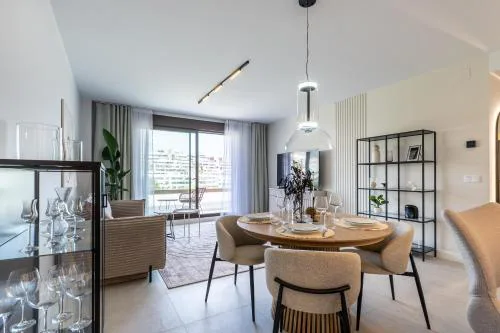 Modern apartment with sea view and terrace